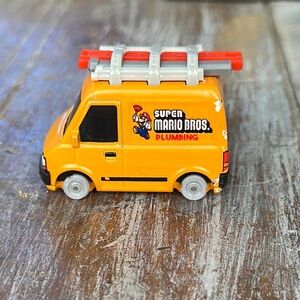 Super Mario Bros. Plumbing Toy Van - Orange